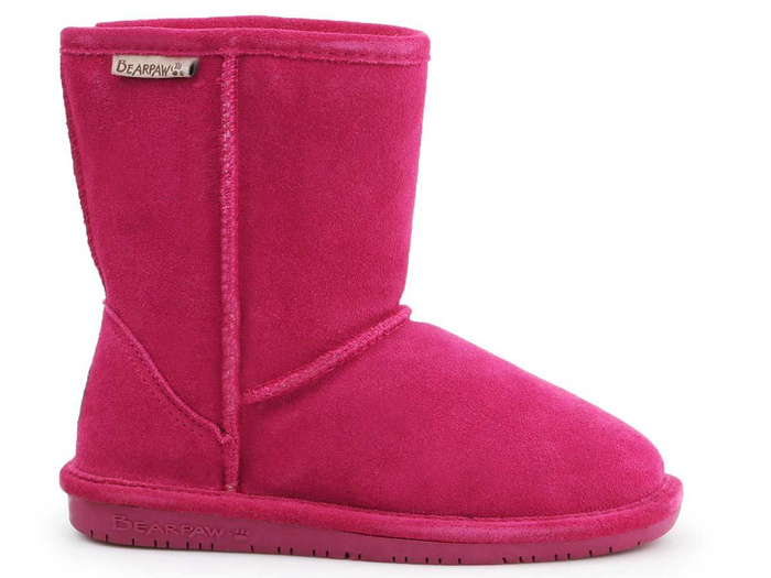 Zimowe buty dziewczęce BearPaw 608Y Pom Berry